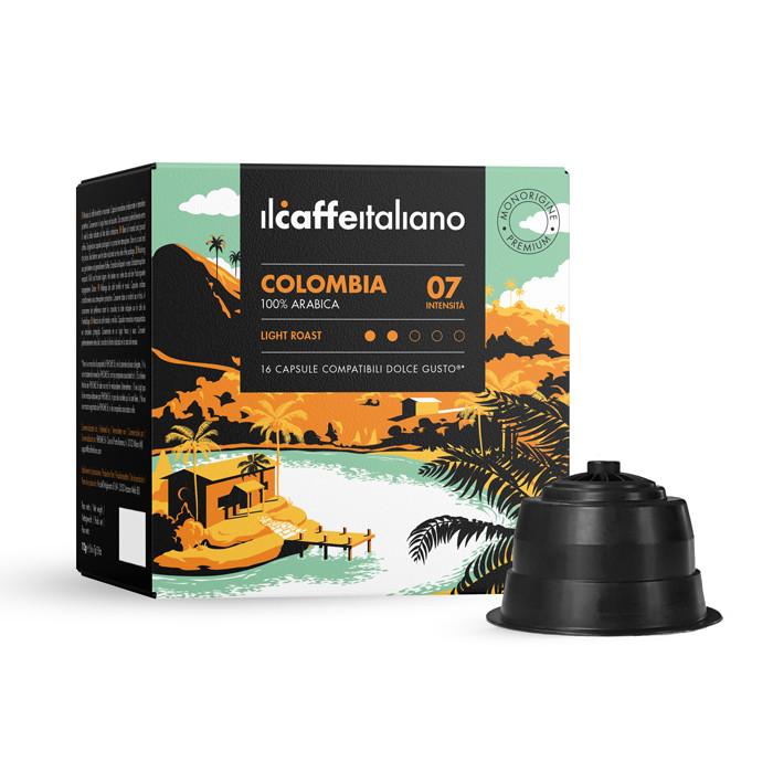 Immagine che raffigura le capsule compatibili Dolce Gusto ®,aroma colombia,dccol96,immagine 1