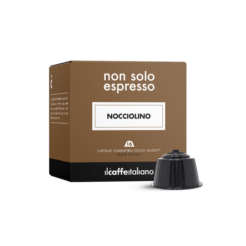 Immagine che raffigura le capsule compatibili Dolce Gusto ®,aroma nocciolino,dcncl48,immagine 1