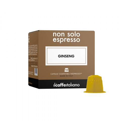 immagine che raffigura le capsule compatibili Nespresso ® , aroma Ginseng, NSLGNS , immagine 1