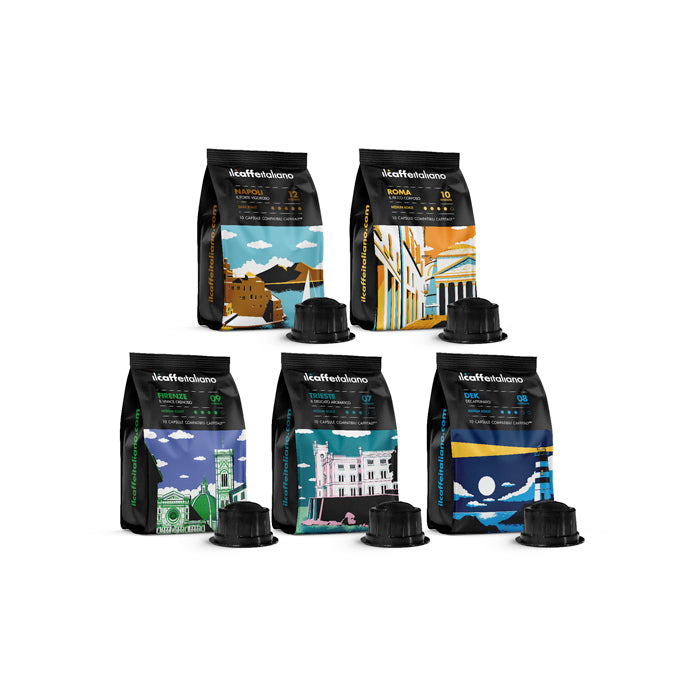 Kit de degustación <tc>Caffitaly®*</tc>*